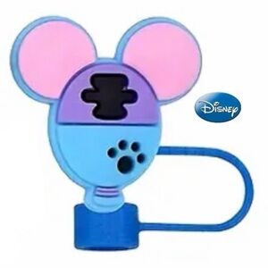Mickey Mouse/Stitch Straw Topper/Cover, NEW, Disney